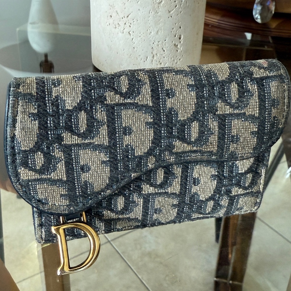 Dior Monogram Canvas Wallet